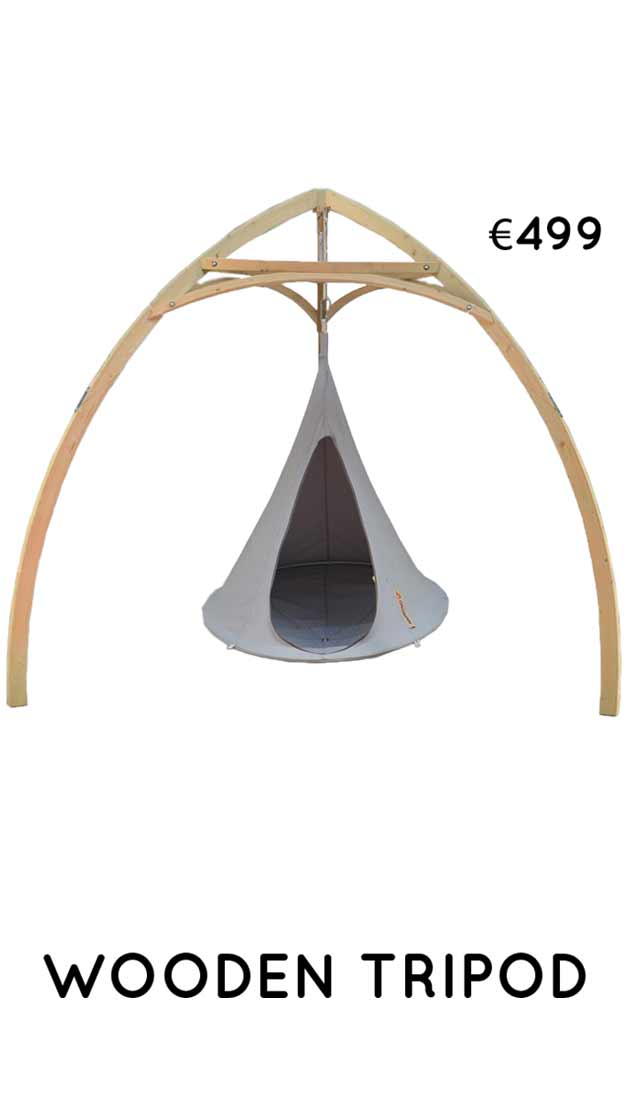 Cacoon Wooden Tripod