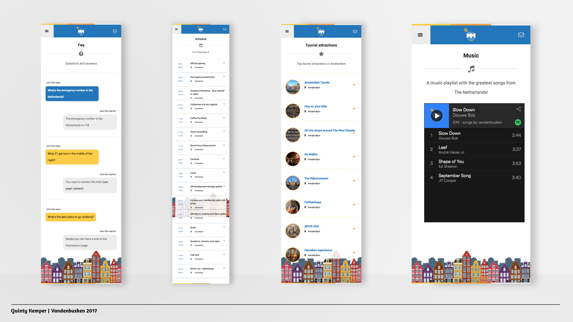 Quinty Kemper Portfolio 2016 IDN app pagina's